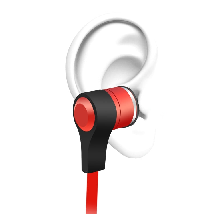 BT-KDK61 CVC6.0 Noise Reduction Stereo Magnetic Wireless Sports Bluetooth Earphone, Support Wire-control