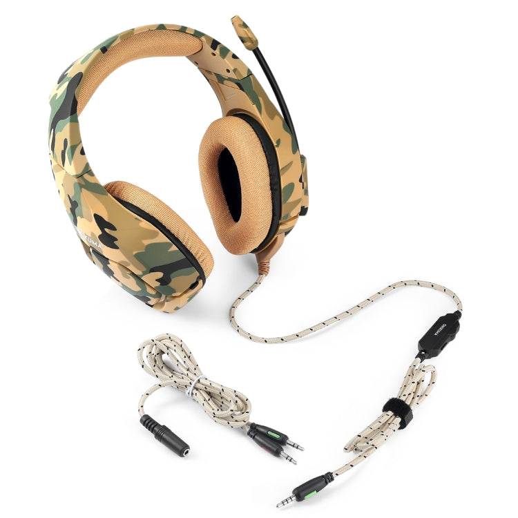 ONIKUMA K1 Deep Bass Noise Canceling Gaming Headphone with Microphone, For PS4, Smartphone, Tablet, PC, Notebook