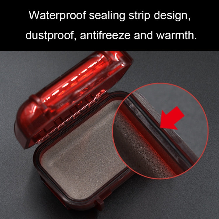 KZ ABS Resin Waterproof and Shockproof Sleeve Portable Earphone Storage Box(Black)