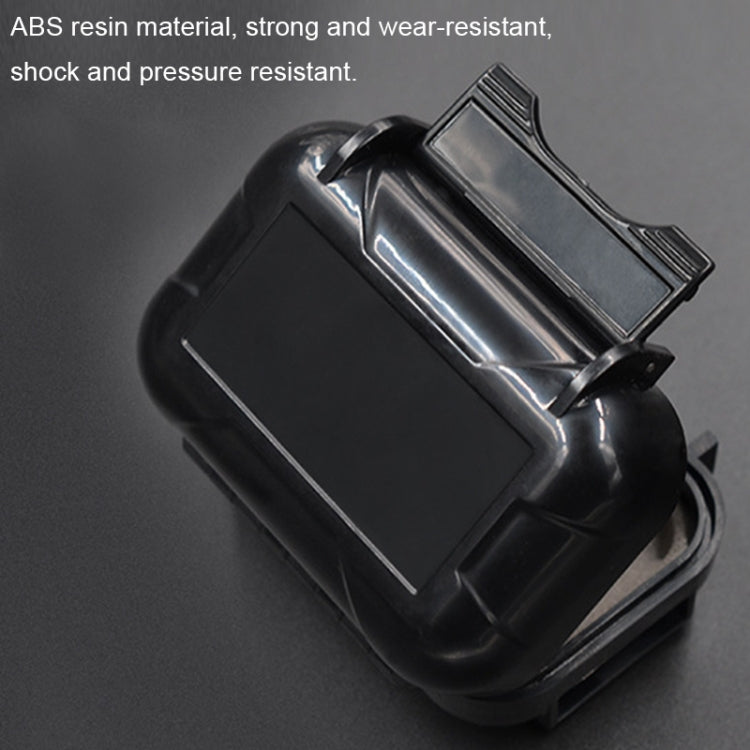 KZ ABS Resin Waterproof and Shockproof Sleeve Portable Earphone Storage Box(Black)