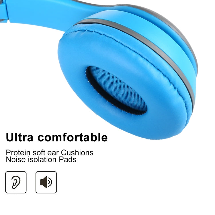P47 Foldable Wireless Bluetooth Headphone with 3.5mm Audio Jack, Support MP3 / Call, P47 Green, P47 Black, P47 Blue, P47 Red, P47 White