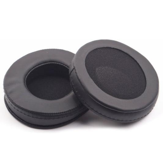 2 PCS For Skullcandy / HESH 2.0 HESH Thickened Earphone Cushion Cover Earmuffs Replacement Earpads with White Thread Sewing(Black)