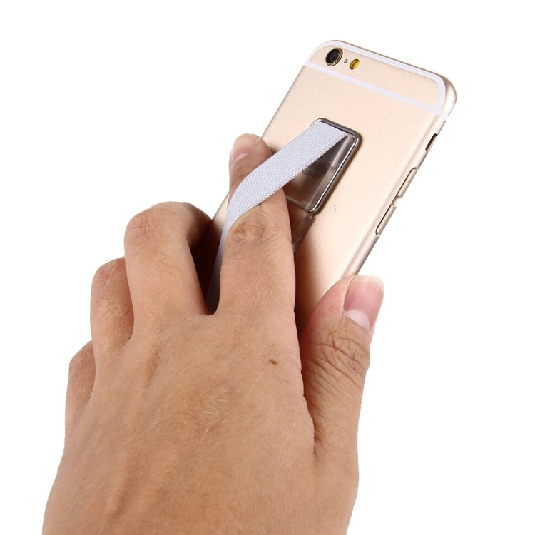 2 in 1 Adjustable Universal Mini Adhesive Holder Stand + Slim Finger Grip, Size: 7.3 x 2.2 x 0.3 cm