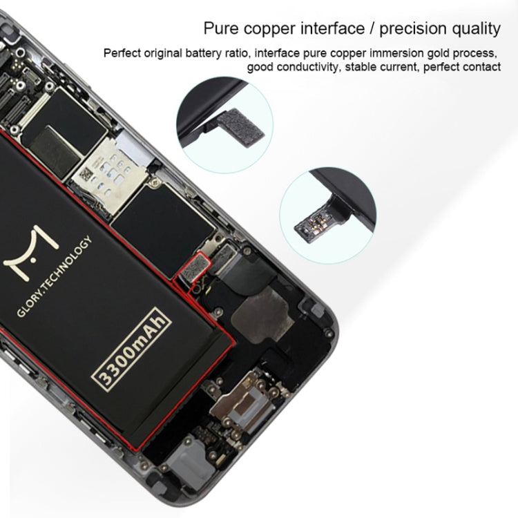 3300mAh Li-ion Polymer Battery for iPhone 6 Plus, iPhone 6 Plus