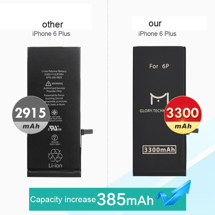 3300mAh Li-ion Polymer Battery for iPhone 6 Plus, iPhone 6 Plus
