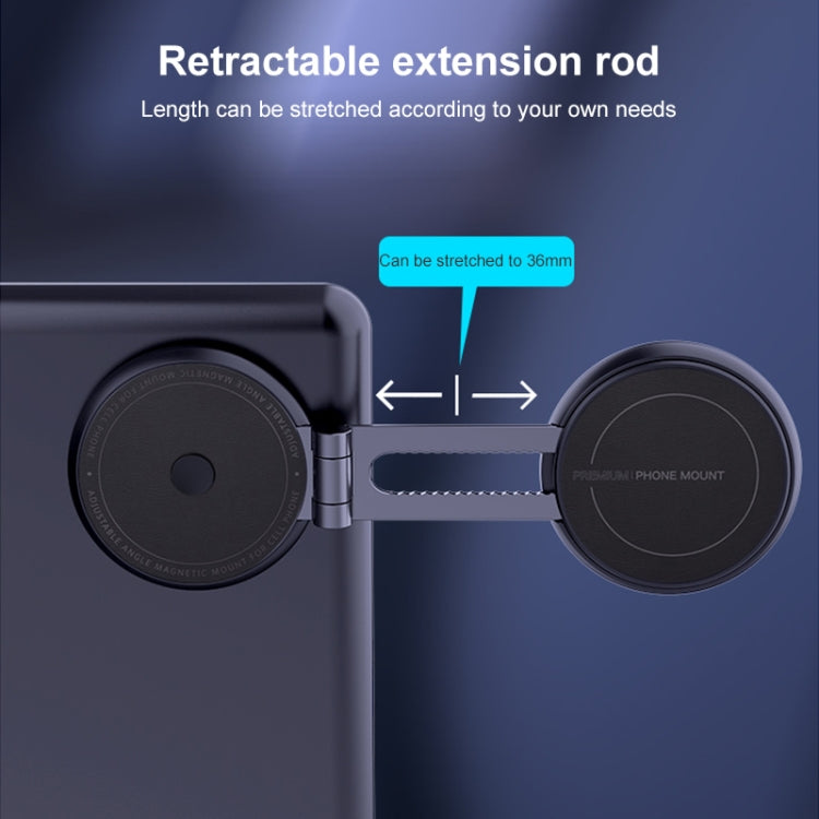 R-JUST HZ19 Car Mobile Phone Magnetic Bracket (Black)