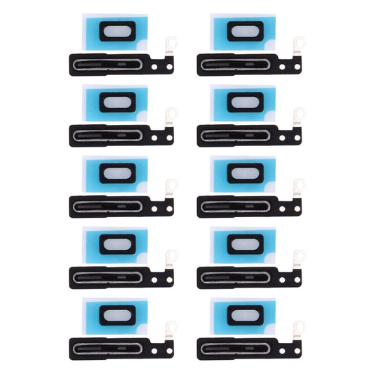 10 PCS Earpiece Receiver Mesh Cover + Earpiece Receiver Adhesive Sticker for iPhone 7, For iPhone 7 (10 PCS)
