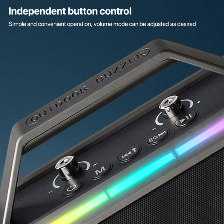 L202 Portable Outdoor Wireless Bluetooth Speaker Home Karaoke Speaker, L202