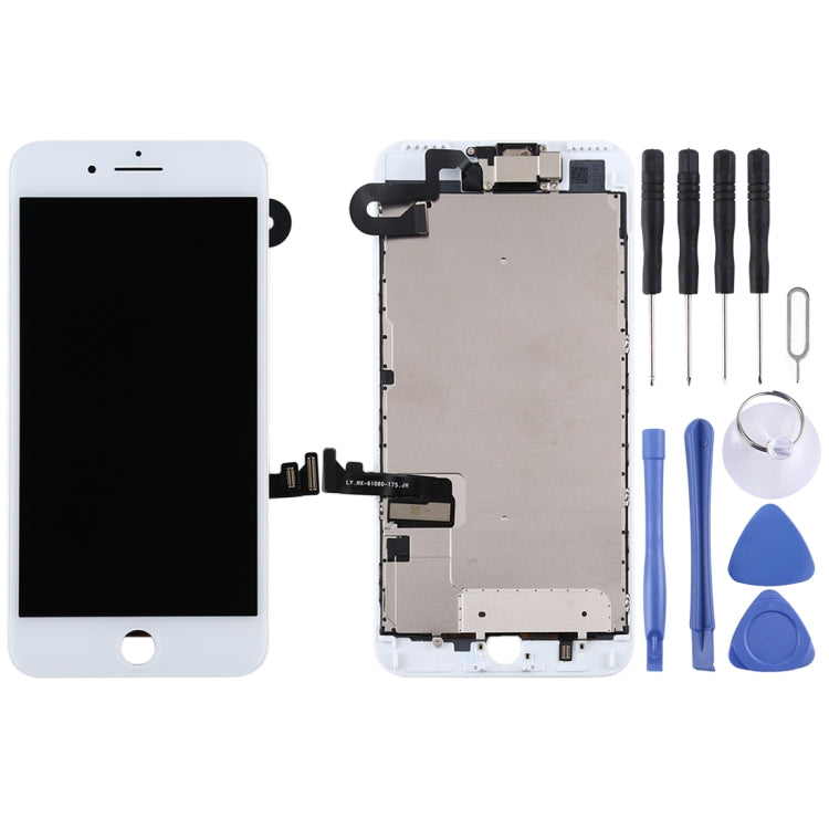 LCD Screen include Front Camera for iPhone 7 Plus, i7 Plus White with Camera, i7 Plus Black with Camera