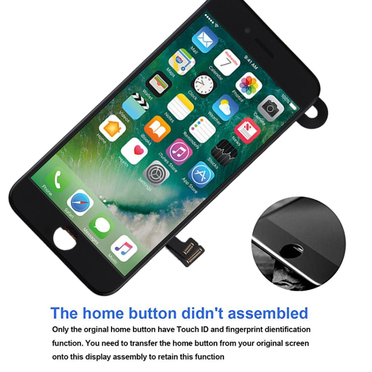 LCD Screen include Front Camera for iPhone 7 Plus, i7 Plus White with Camera, i7 Plus Black with Camera