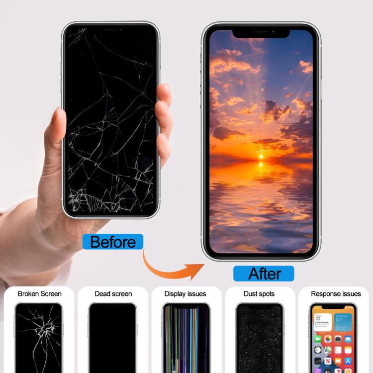 For iPhone 17 Pro Max Original XDR OLED Display Assembly – LCD & Touch Digitizer