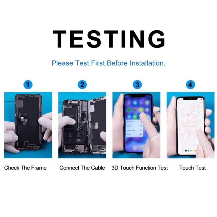 For iPhone 17 Pro Max Original XDR OLED Display Assembly – LCD & Touch Digitizer
