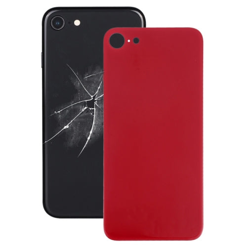 Easy Replacement Big Camera Hole Glass Back Battery Cover with Adhesive for iPhone 8, For iPhone 8 (No Disassemble), For iPhone 8 (Not Disassemble)