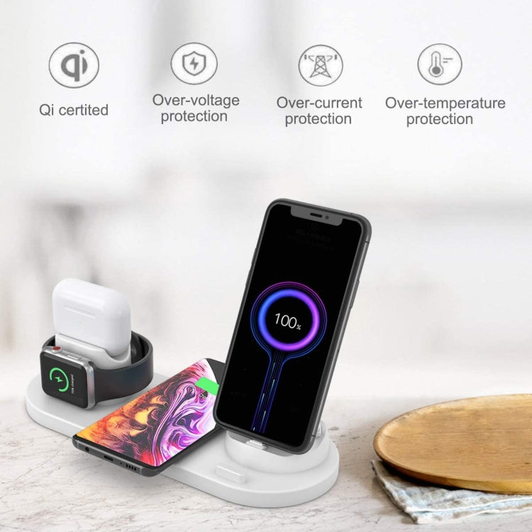 HQ-UD15-upgraded 6 in 1 Wireless Charger For iPhone, Apple Watch, AirPods and Other Android Phones