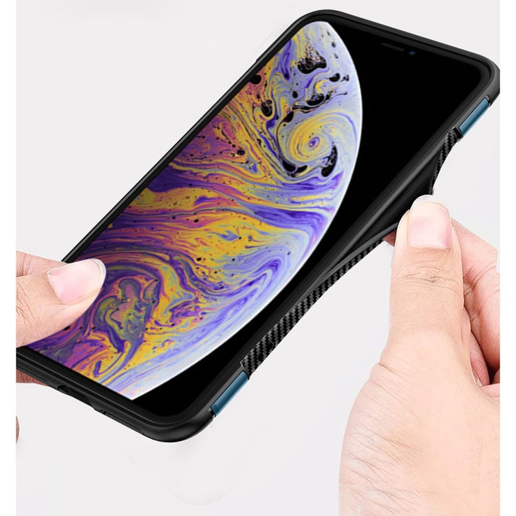 For iPhone XS Max Magnetic 360 Degrees Rotation Ring Armor Protective Case, For XS Max