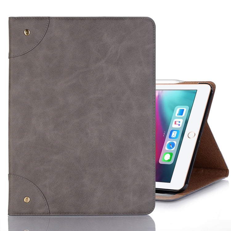 Retro Book Style Horizontal Flip PU Leather Case for iPad Air 13 2025 / 2024 / iPad Pro 12.9 inch (2018), with Holder & Card Slots & Wallet, For iPad Air 13 2025 / 2024 / iPad Pro 12.9 inch (2018)