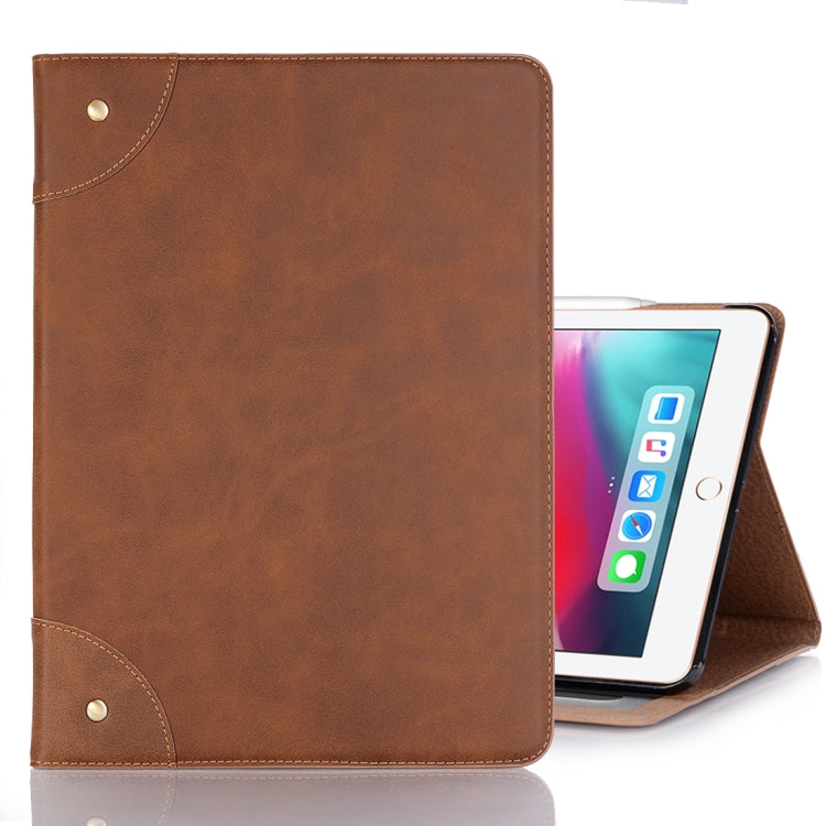 Retro Book Style Horizontal Flip PU Leather Case for iPad Air 13 2025 / 2024 / iPad Pro 12.9 inch (2018), with Holder & Card Slots & Wallet, For iPad Air 13 2025 / 2024 / iPad Pro 12.9 inch (2018)