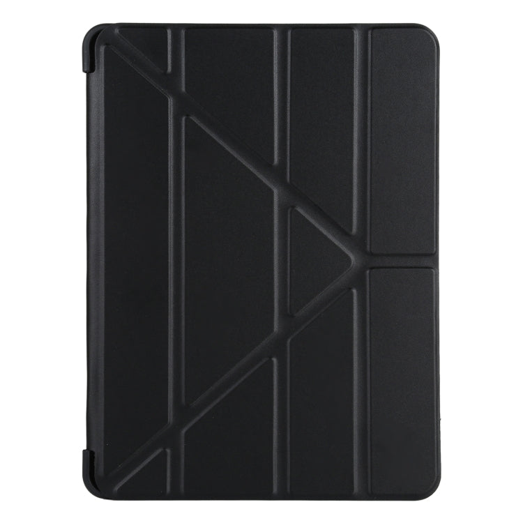 Millet Texture PU+ Silicone Full Coverage Leather Case with Multi-folding Holder for iPad Air (2020) 10.9 inch, For iPad Air (2020) 10.9 inch