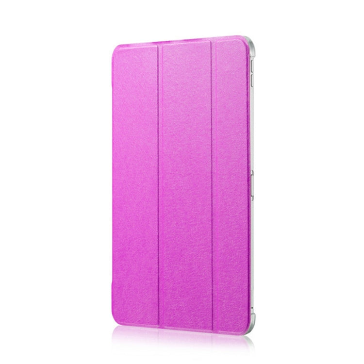 Silk Texture Horizontal Flip Ultra-thin Double-sided Clip Magnetic PU Leather Case for iPad Pro 11 inch (2018), with Three-folding Holder & Sleep / Wake-up Function, For iPad Pro 11 inch (2018)