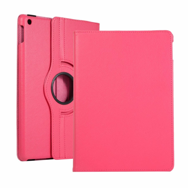 iPad 10.2 / iPad Air 2019 360° Rotation Litchi Texture Leather Case