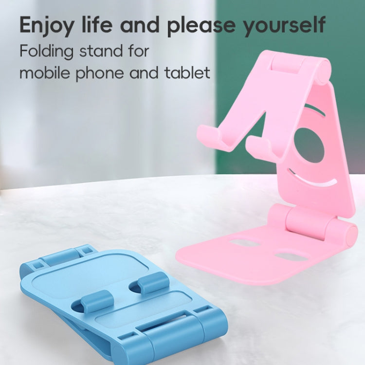 WQ-02 Foldable Creative Lazy Bracket Phone Holder (Pink)