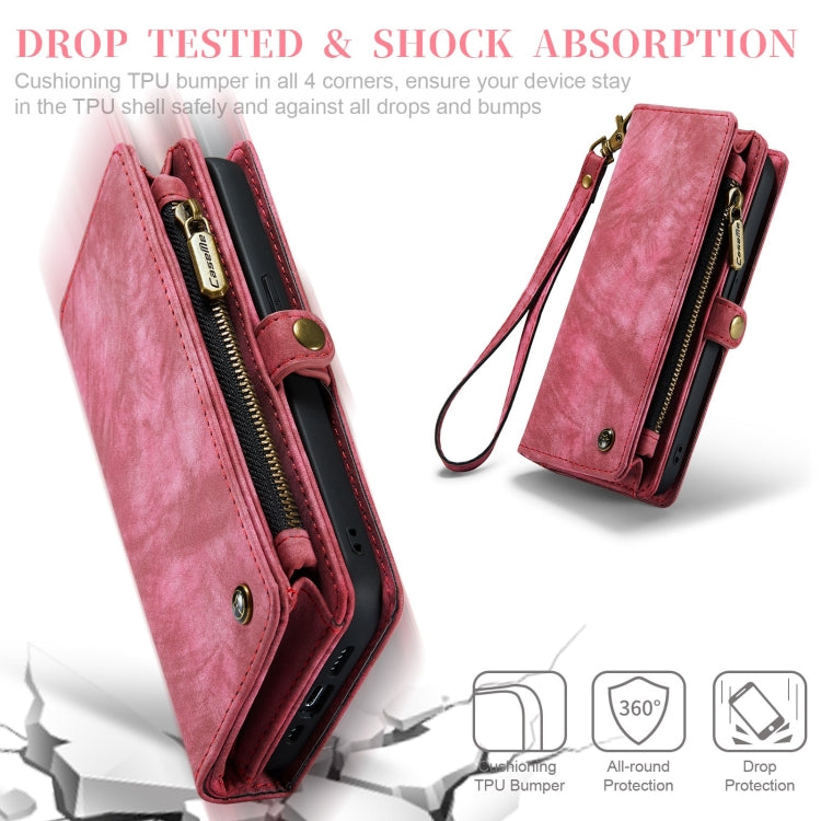 For iPhone XS Max CaseMe Detachable Multifunctional Horizontal Flip Leather Case with Card Slot & Holder & Zipper Wallet & Photo Frame, For iPhone XS Max