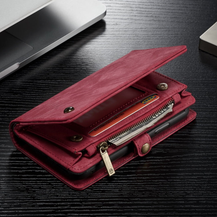 For iPhone XS Max CaseMe Detachable Multifunctional Horizontal Flip Leather Case with Card Slot & Holder & Zipper Wallet & Photo Frame, For iPhone XS Max