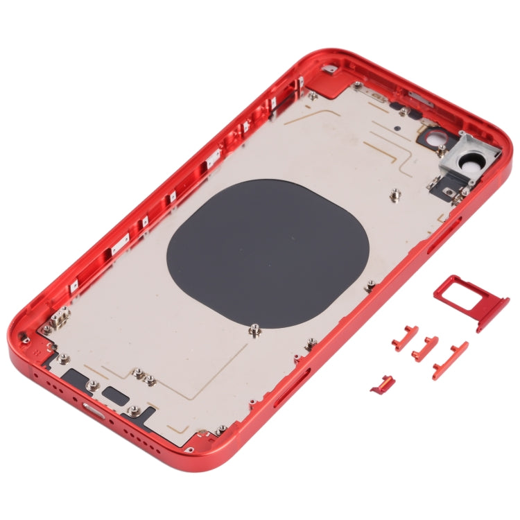Back Housing Cover with Appearance Imitation of iP13 for iPhone XR, For iPXR to i13(Red), For iPXR to i13(Black), For iPXR to i13(Blue), For iPXR to i13(Purple), For iPXR to i13(Pink), For iPXR to i13(Green), For iPXR to i13(White)