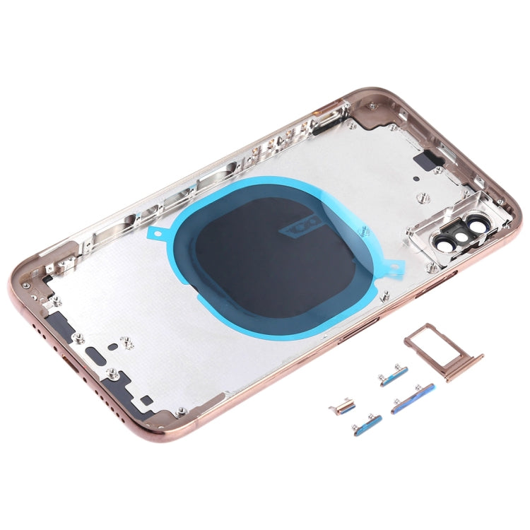 Back Cover with Camera Lens & SIM Card Tray & Side Keys for iPhone XS, For iPhone XS (Camera Lens+Side Keys), For iPhone XS with Side keys, For iPhone XS with Card Tray