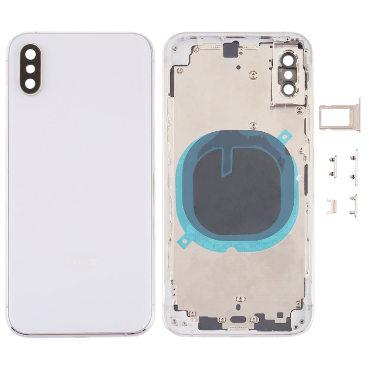 Back Cover with Camera Lens & SIM Card Tray & Side Keys for iPhone XS, For iPhone XS (Camera Lens+Side Keys), For iPhone XS with Side keys, For iPhone XS with Card Tray