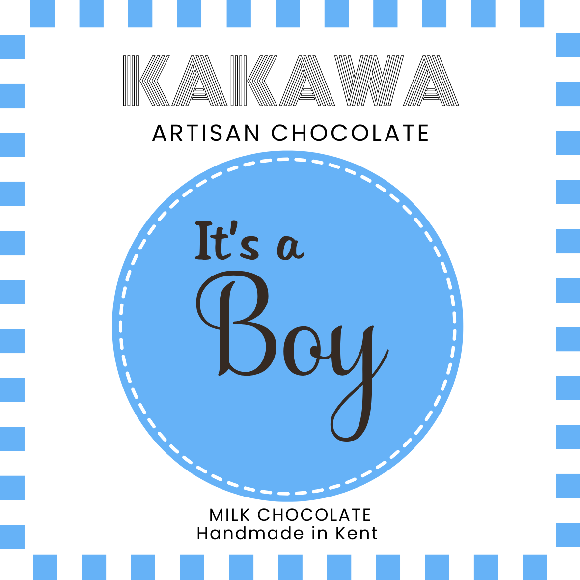 It's A Boy - The Chocolate Lovers Mini Bloc Collection (5x96g)
