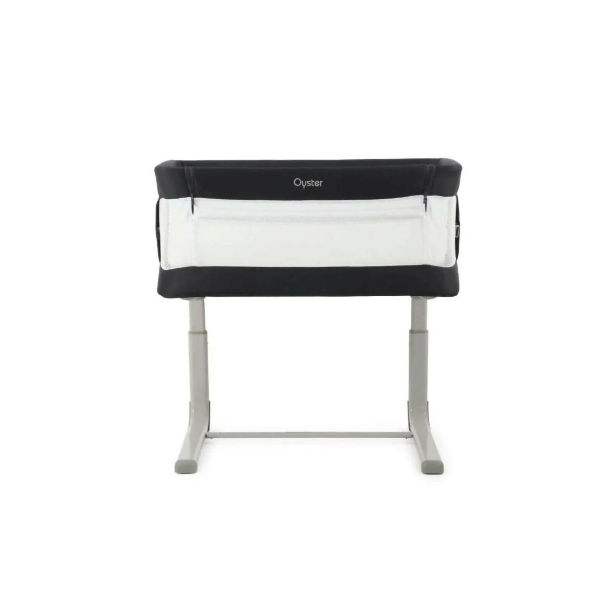 Oyster Wiggle Crib Co-Sleeper - Carbonite