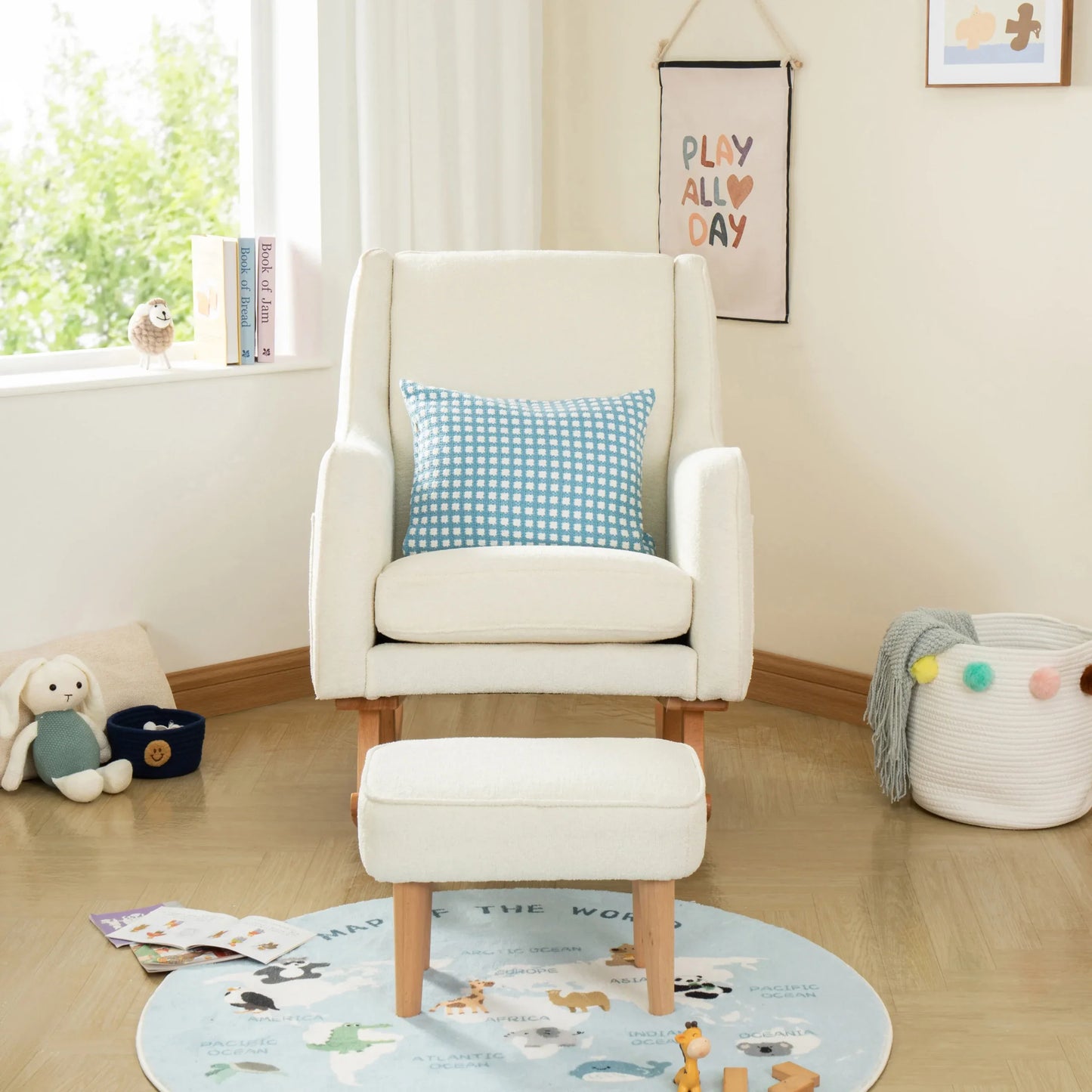 Ida Nursing Chair with Footstool