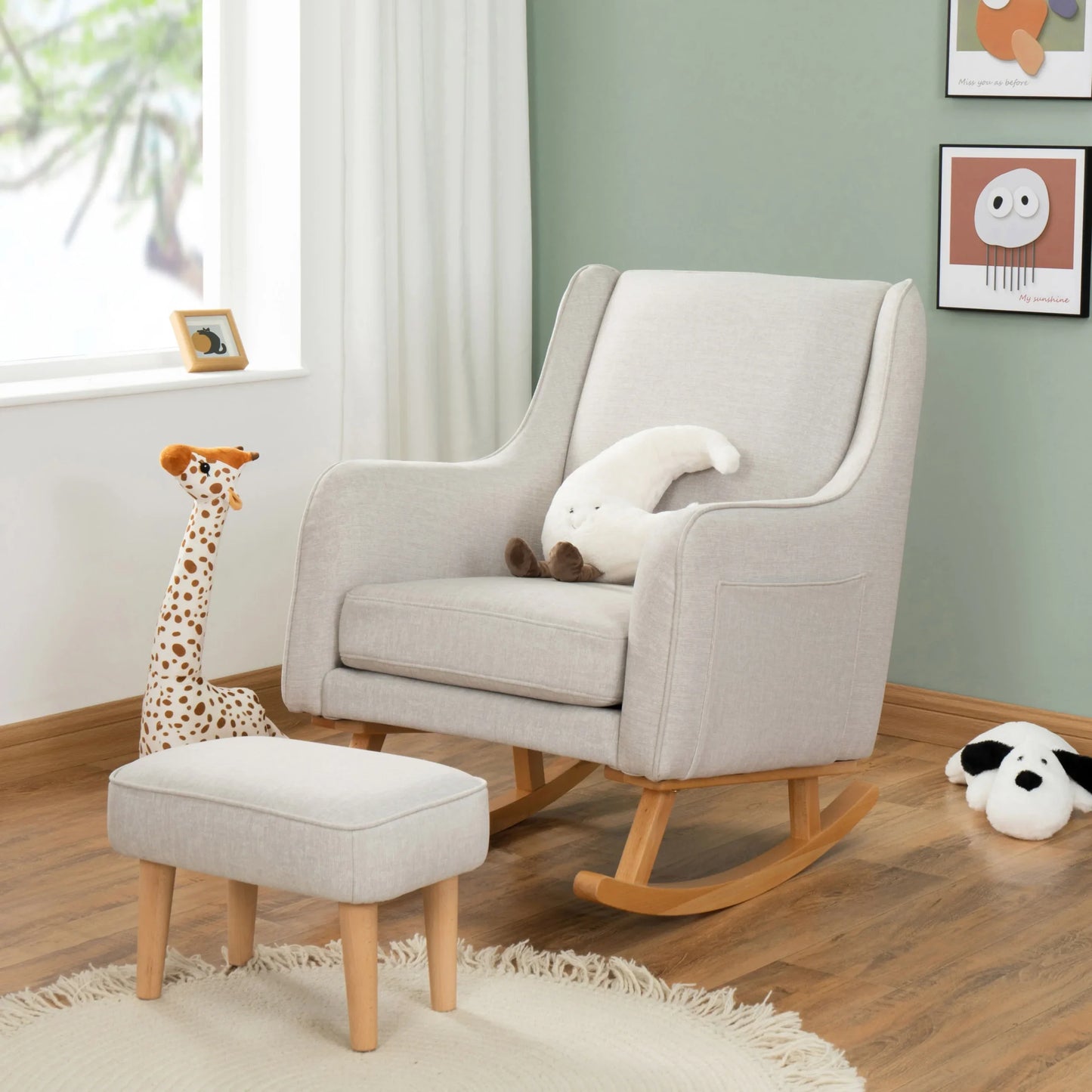 Ida Nursing Chair with Footstool