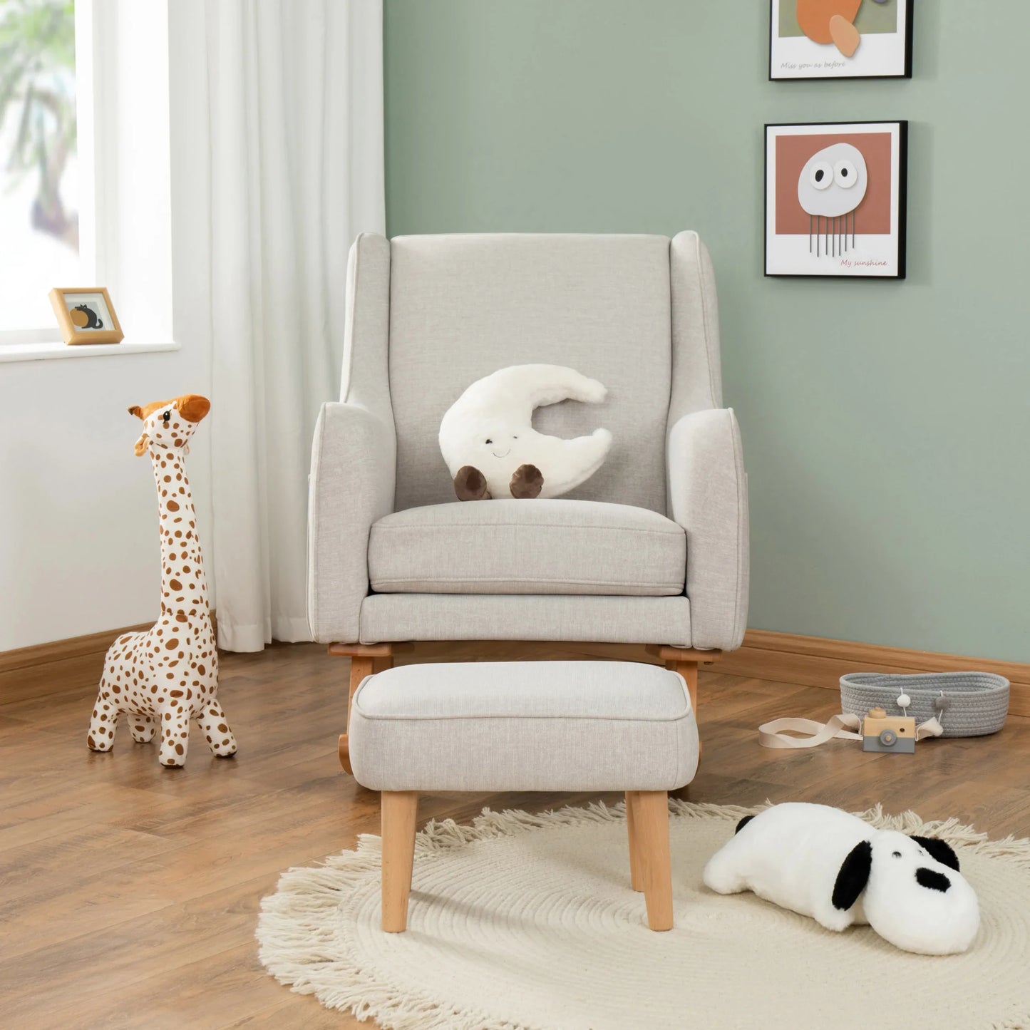Ida Nursing Chair with Footstool