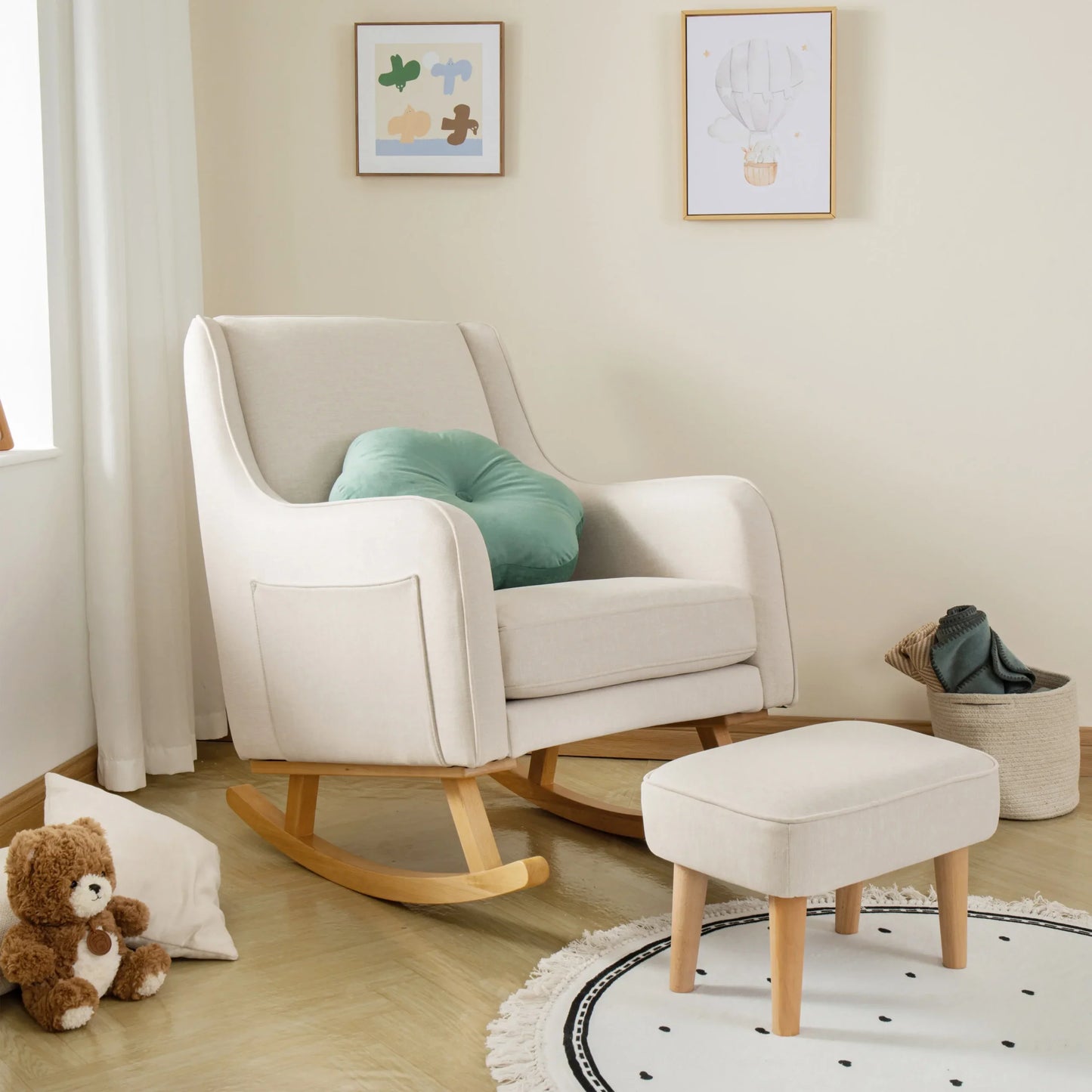 Ida Nursing Chair with Footstool