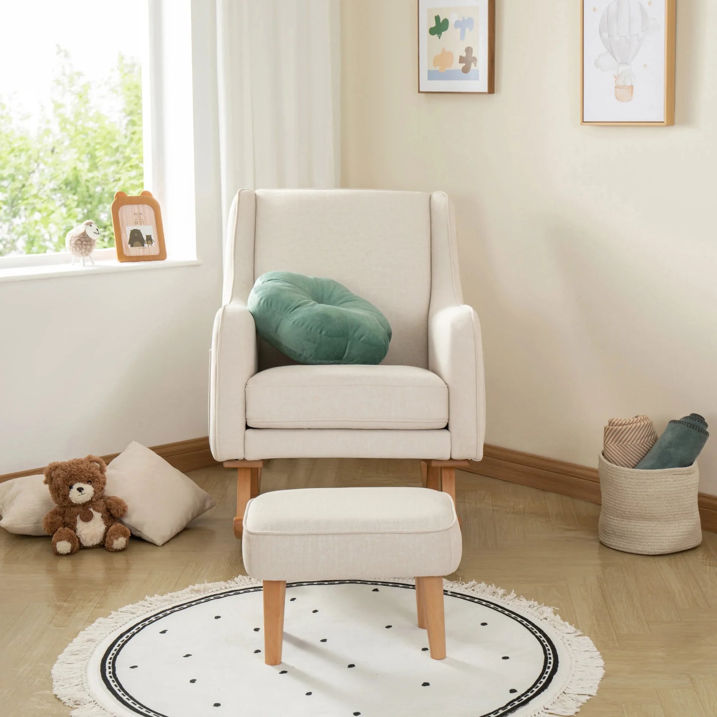Ida Nursing Chair with Footstool