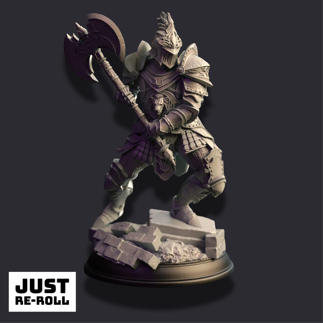 Brogvar – Champion of the Claw - 3D Printed Barbarian Miniature
