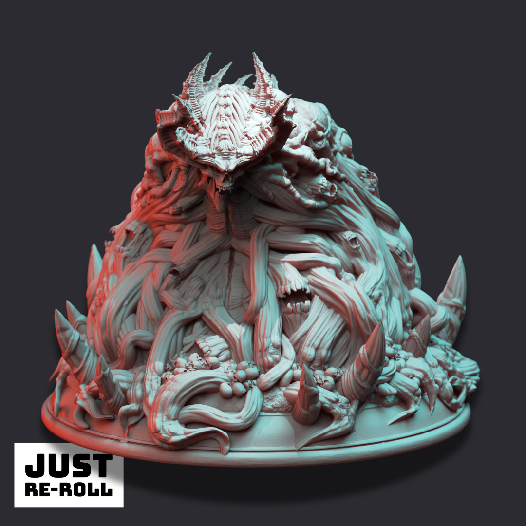 Edramundis The Deceiver 3D Printed Monster Miniature – Tabletop Gaming Resin Sculpt