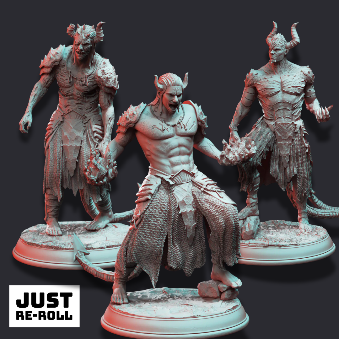 The Converted – Dwellers of the Nocturnal Abyss - 3D Printed Monster Miniature
