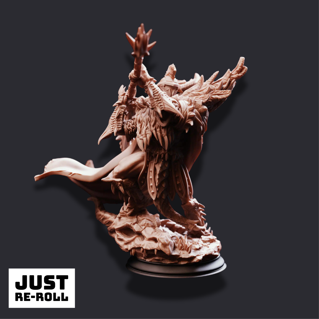Wolfgang the World Shaker – Monster Hunter - 3D Printed Barbarian Miniature