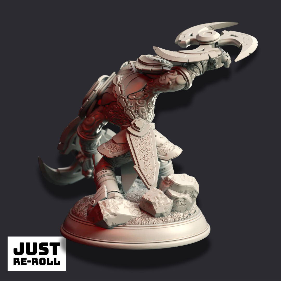Orodver – Crownsguard Arcane Golem - 3D Monster Miniature