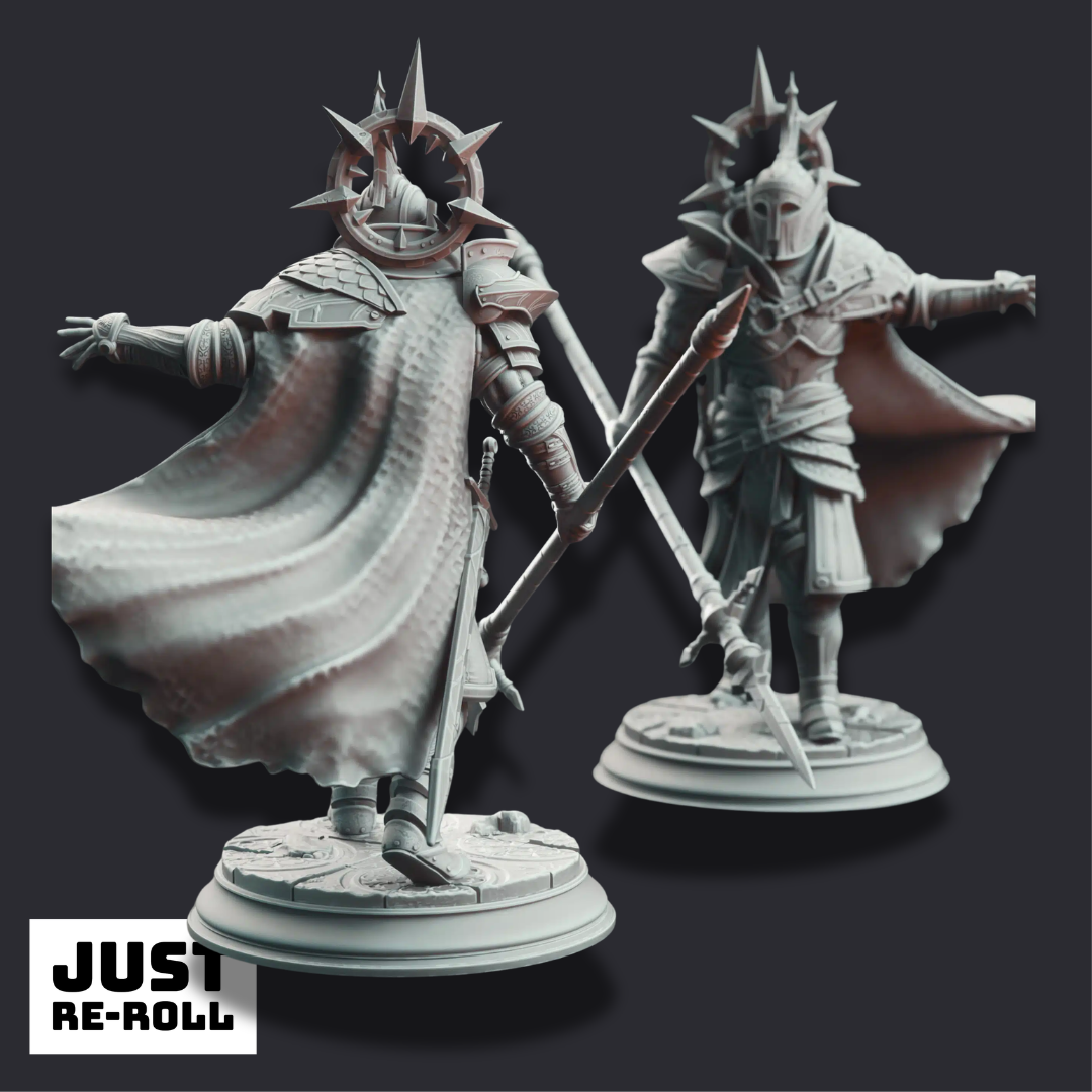 Roland the Dutiful – Duke’s Bodyguard - 3D Printed Fighter Character Miniature