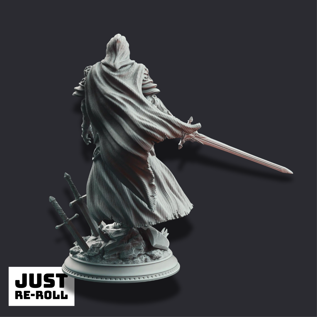 Lydia the Merciless – Duke’s Commander - 3D Printed Fighter Character Miniature
