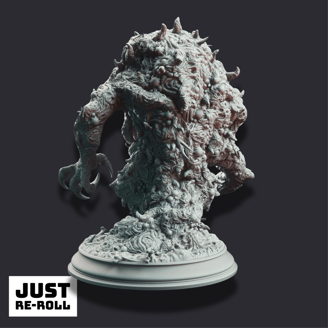 The Amalgamation – Aberrant Abomination - 3D Monster Miniature