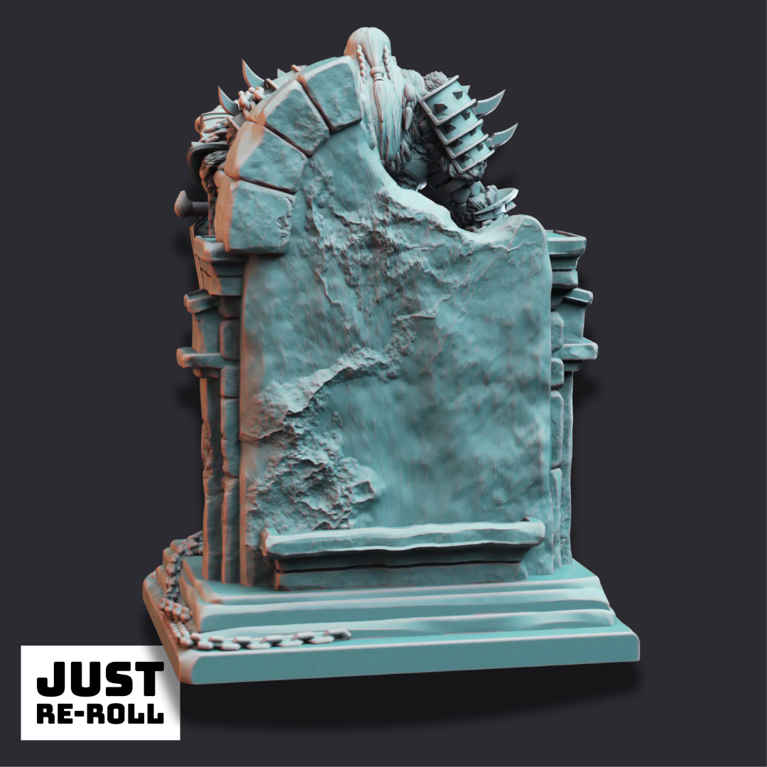 Vurimandi – The Entombed Giant King - 3D Monster Miniature