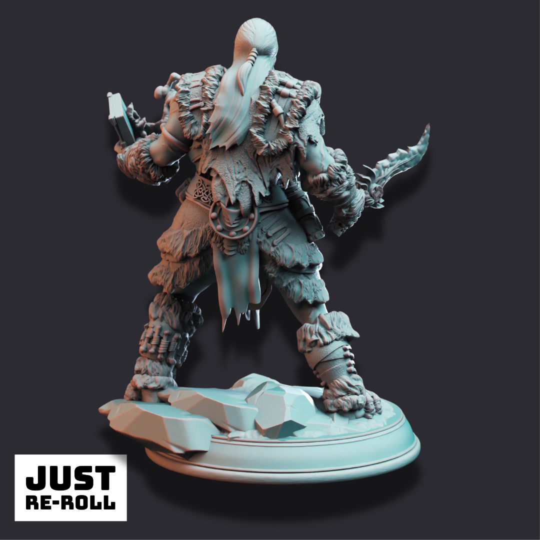 Raktavin – Colossal Blood Mage - 3D Printed Sorcerer Character Miniature