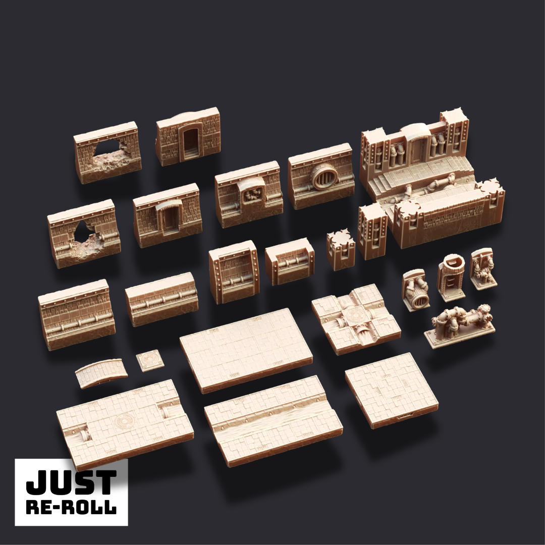 Grimgate Sewers – 3D Printed Terrain