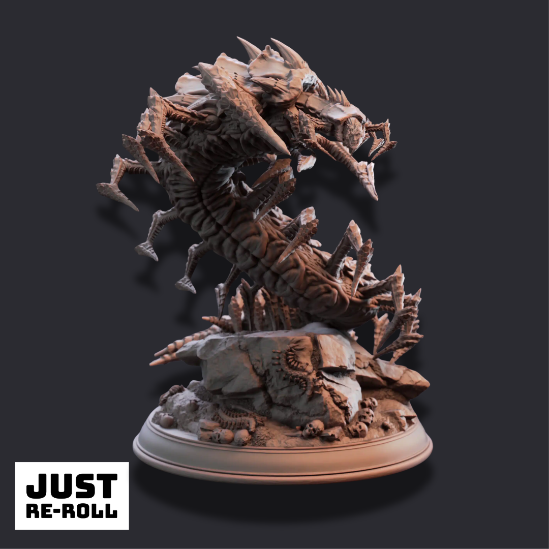 Conrad – Monarch of Many Faces - 3D Printed Monster Miniature