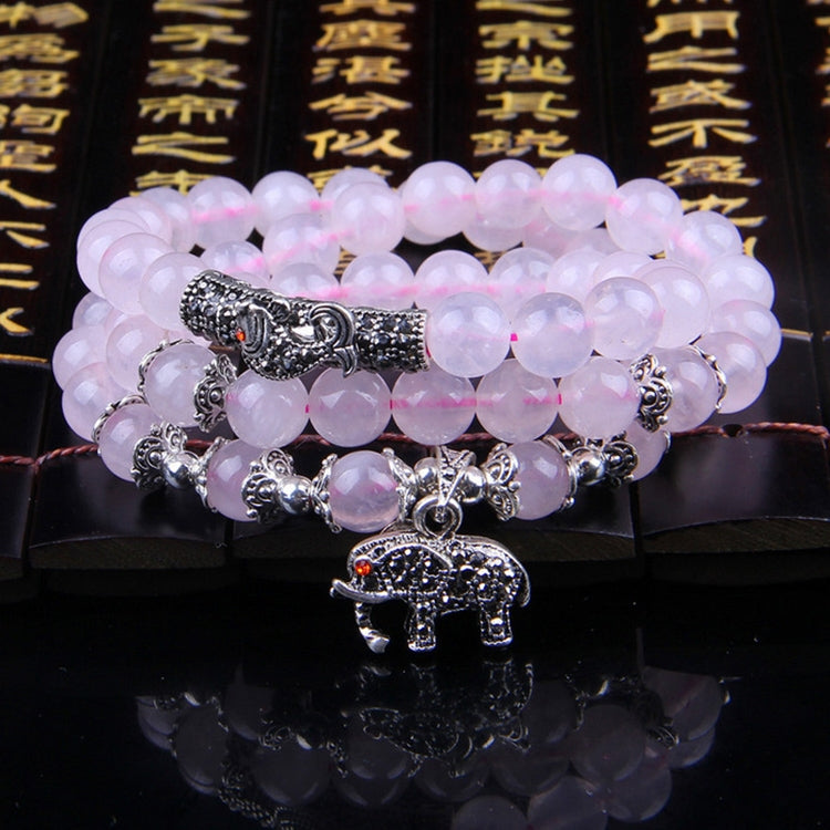 Fashion Jewelry Accessory Garnet Beads Bracelet, Pink Crystal & Cat, Pink Crystal & Elephant & Fish, Red Agate & Elephant, Red Agate & Pi Xiu, Violitde, Garnet, Blue Sandstone & Calabash, Red Agate & Buddha Head, Aquamarine & Longevity Lock, White Jade